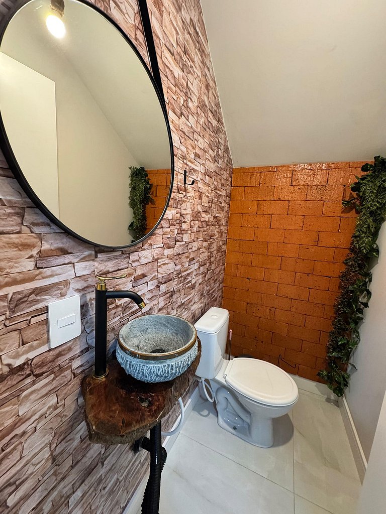 Casa Nova - Moderna | 700m praia | 8 min parque