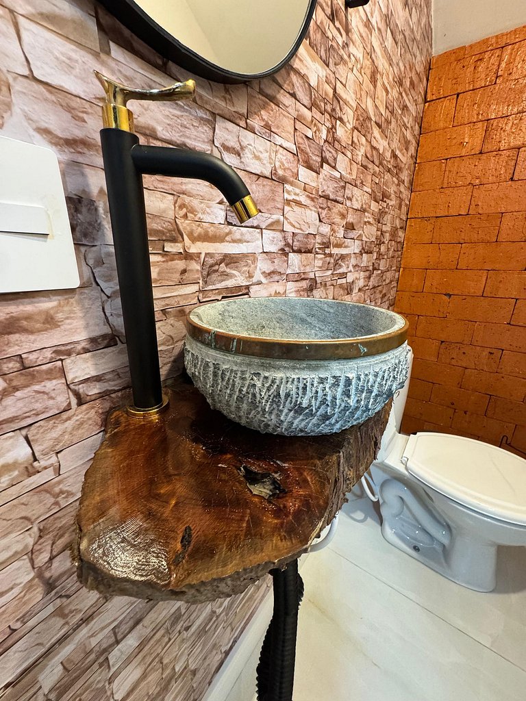 Casa Nova - Moderna | 700m praia | 8 min parque