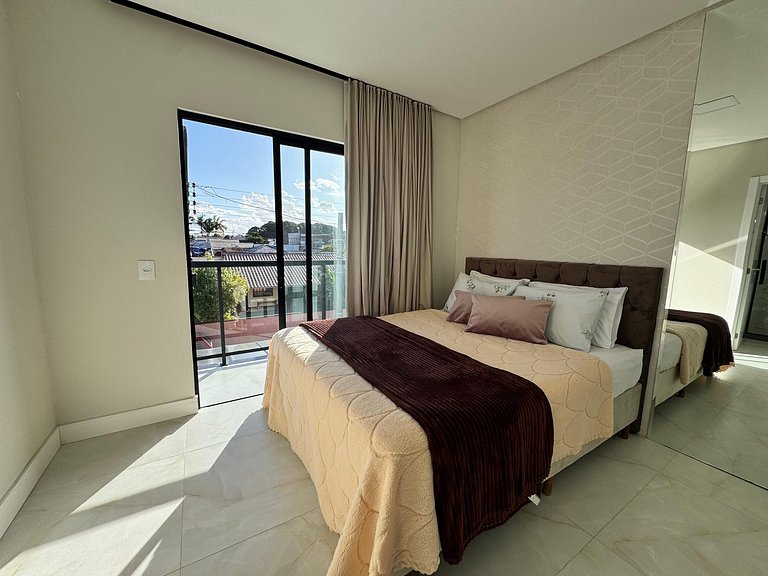 Casa Nova e Moderna | 700m praia | 8 min parque