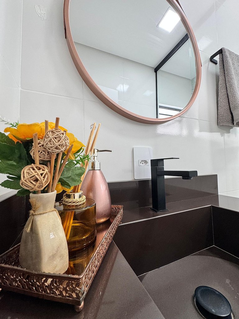 Casa Nova - Moderna | 700m praia | 8 min parque