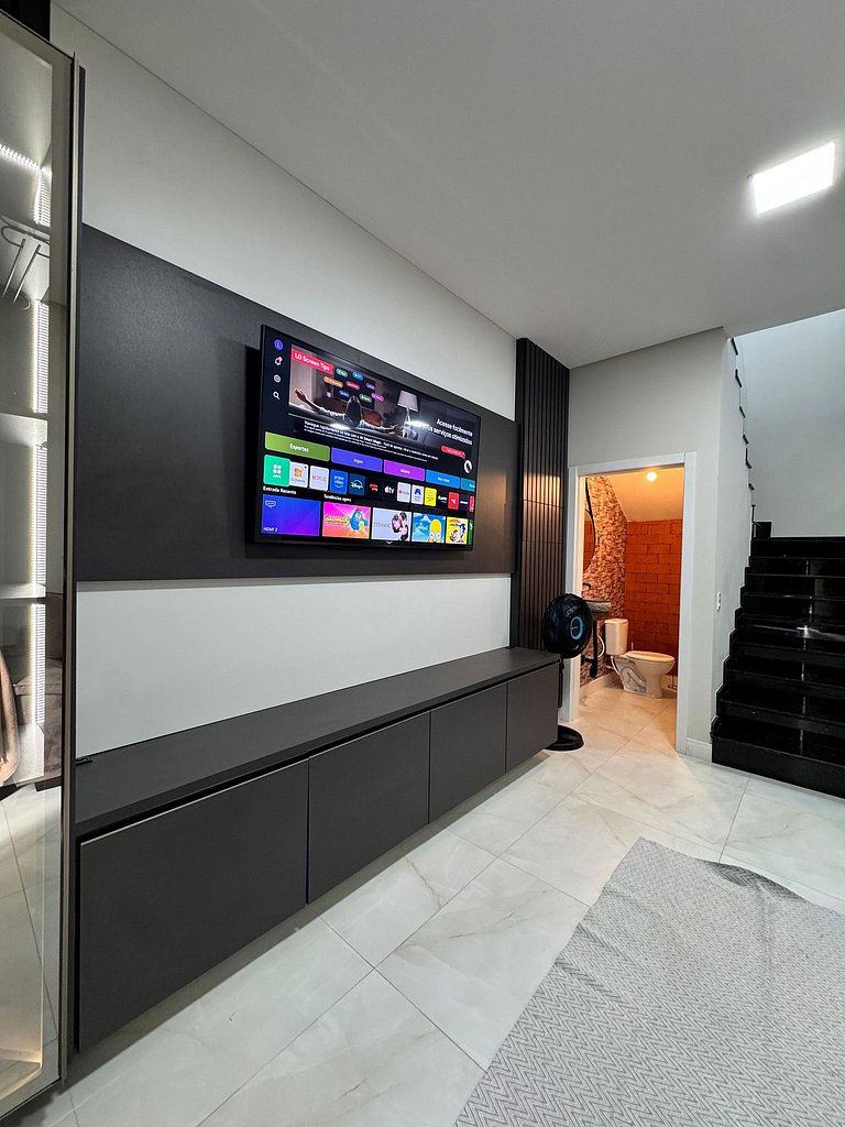 Casa Nova e Moderna | 700m praia | 8 min parque