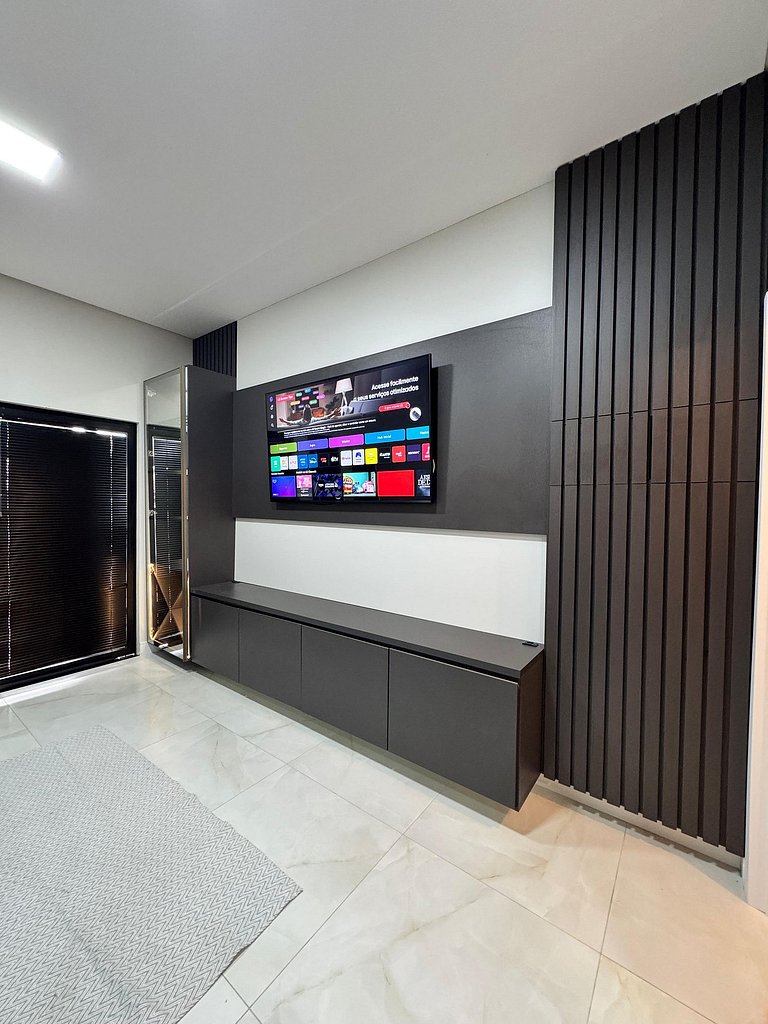 Casa Nova - Moderna | 700m praia | 8 min parque