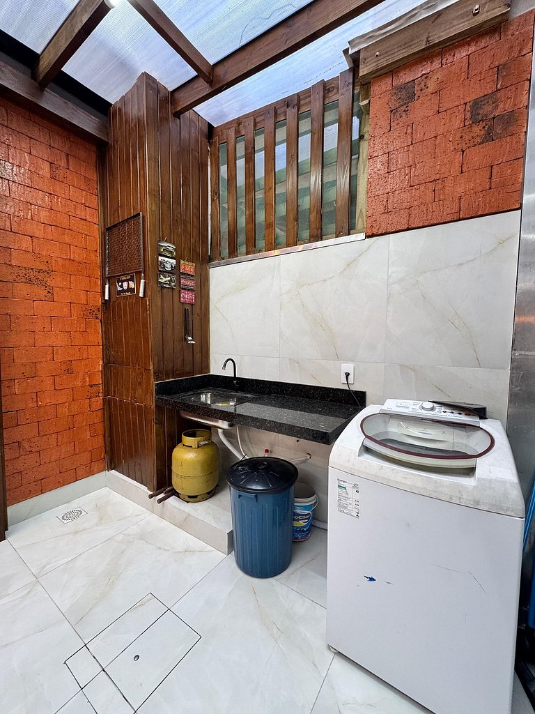 Casa Nova - Moderna | 700m praia | 8 min parque