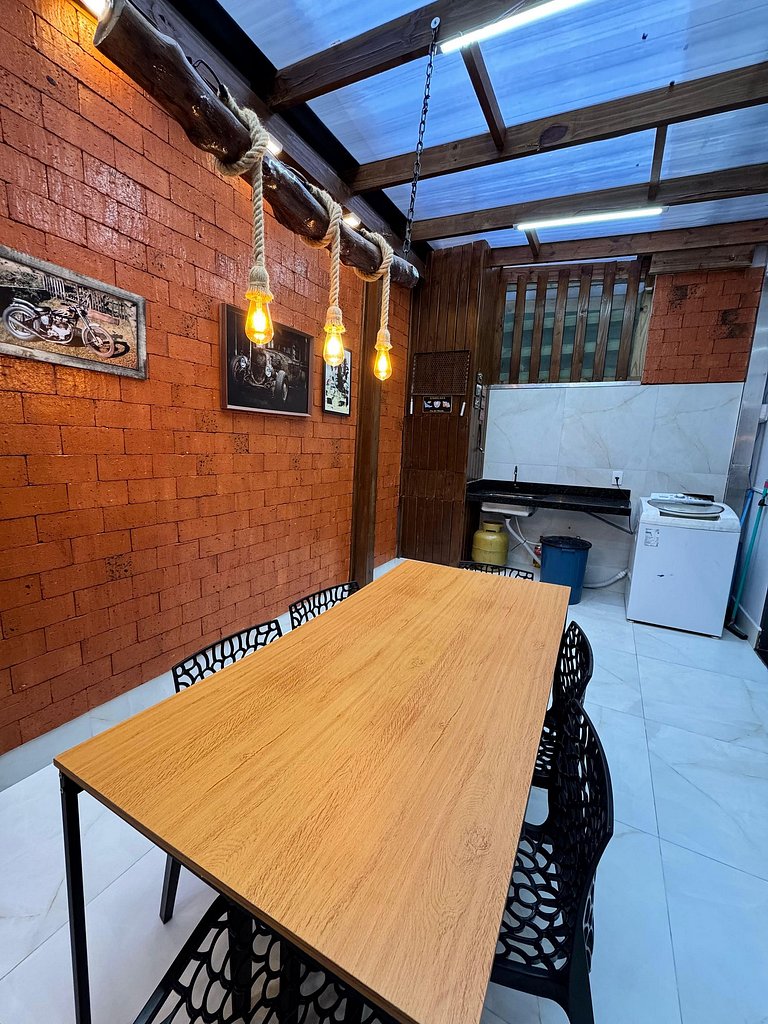 Casa Nova - Moderna | 700m praia | 8 min parque