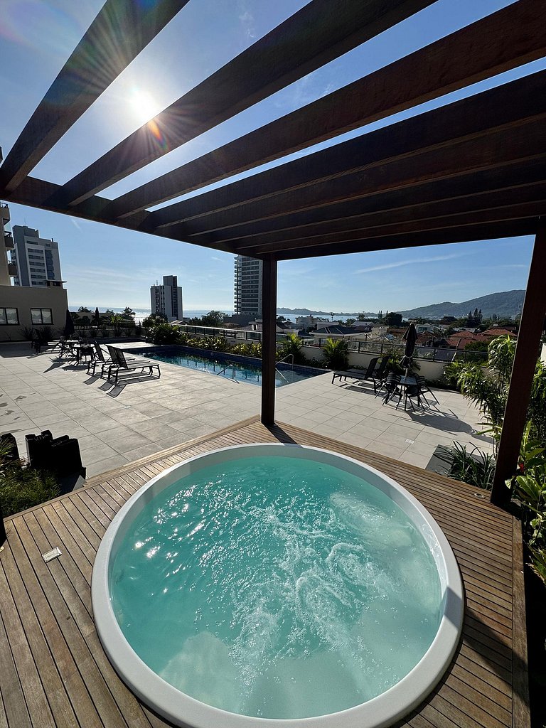 Home Club Completo | 200m Praia | 7 min. do Parque