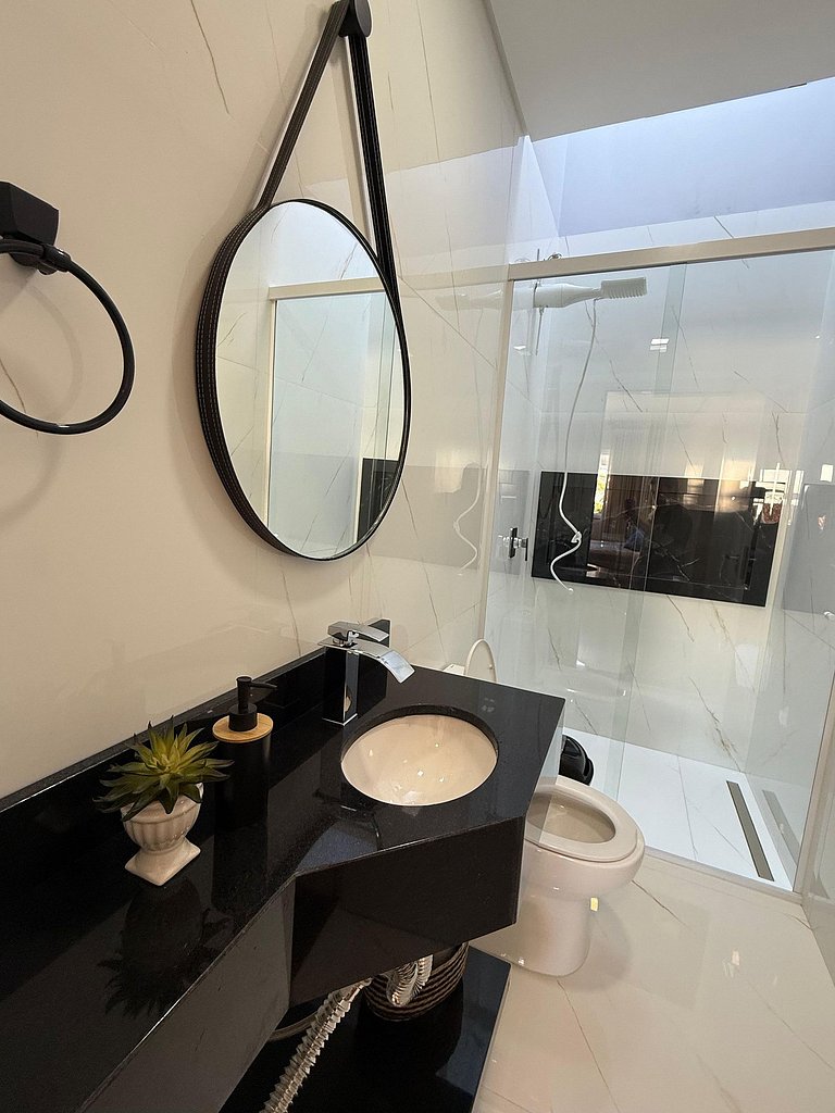 Casa 3 Suítes | Piscina | Toda climatizada