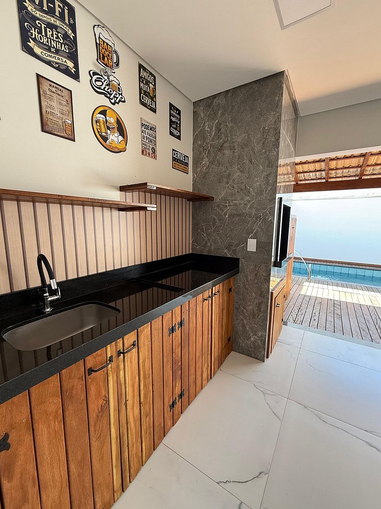 Casa 3 Suítes | Piscina | Toda climatizada