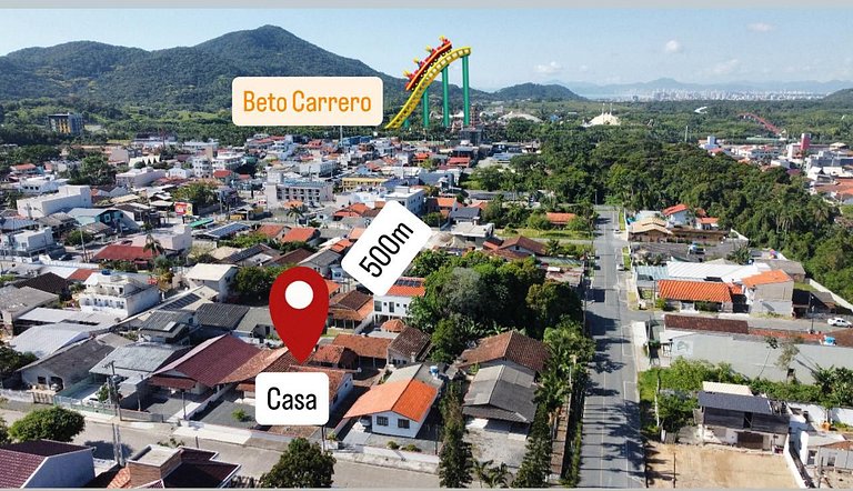 500m parque | 300m praia | Casa Espaçosa