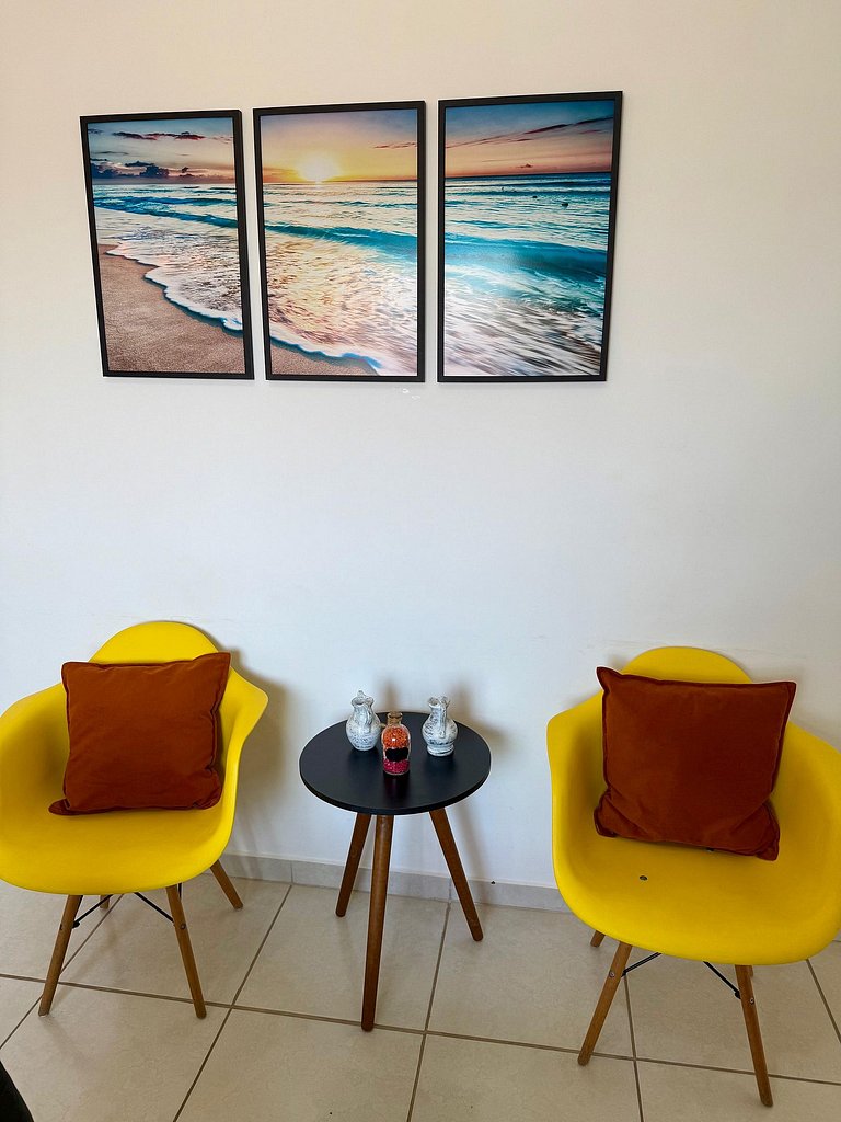 Apartamento seguro, garagem cubierta, cerca del parque