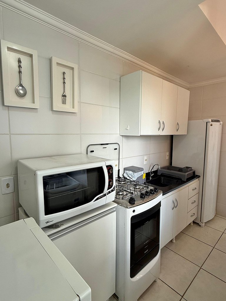 Apto Elegante | Garagem coberta | Próx. Parque