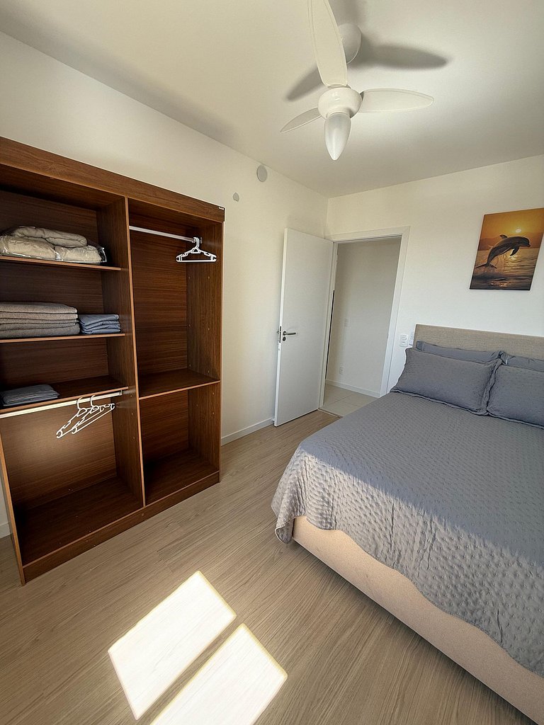 Vista Mar • Piscina & Jacuzzi • Cond. Completo