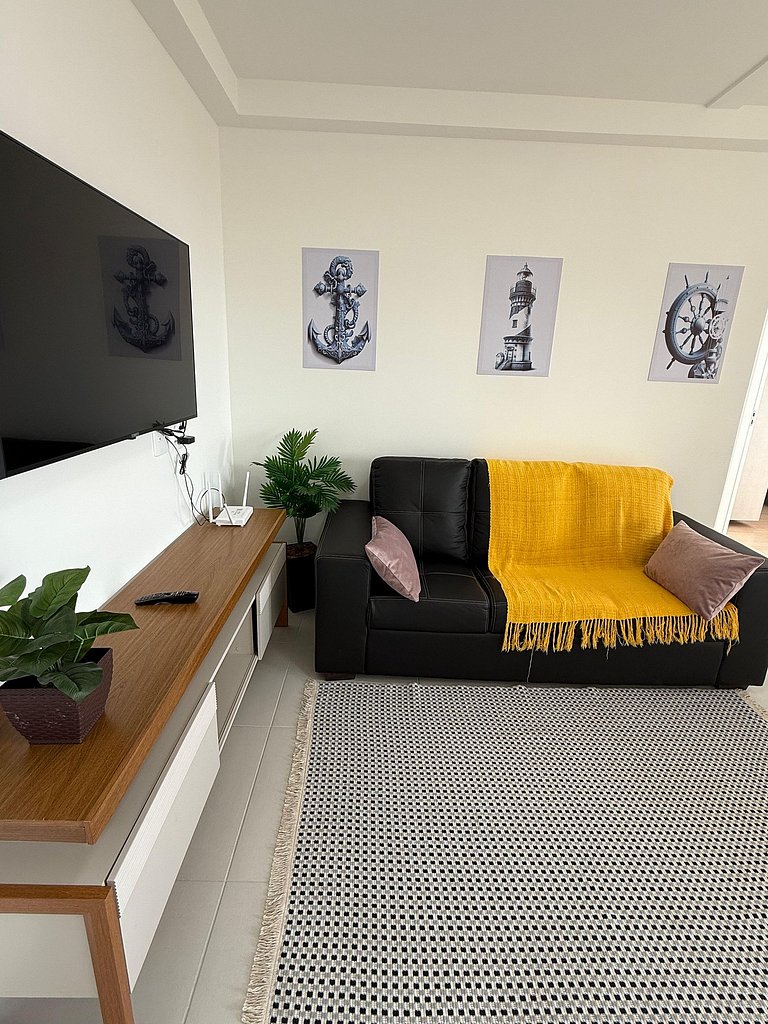 Home Club Completo | 200m Praia | 7 min. do Parque