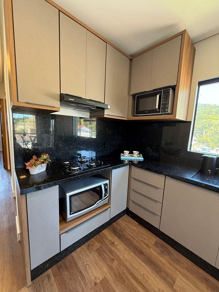 Apto completo próximo ao Parque Beto Carrero World