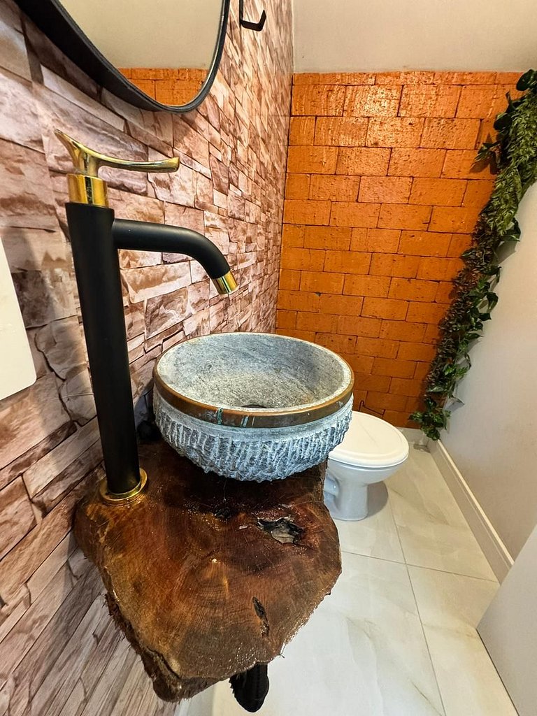 Casa Nova - Moderna | 700m praia | 8 min parque