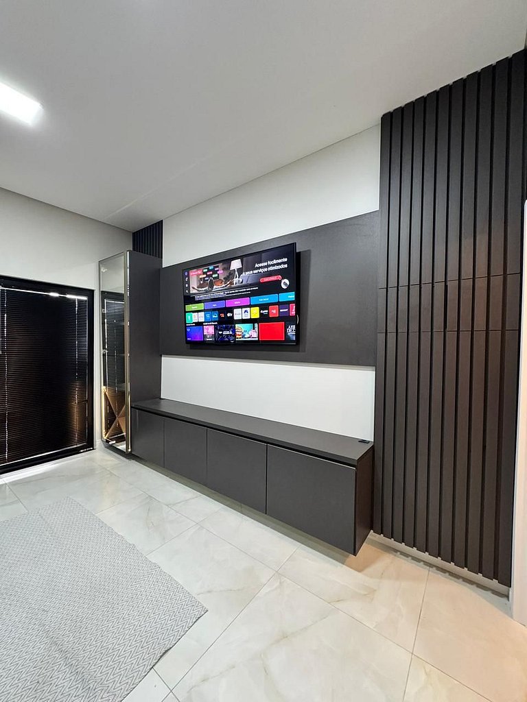 Casa Nova - Moderna | 700m praia | 8 min parque