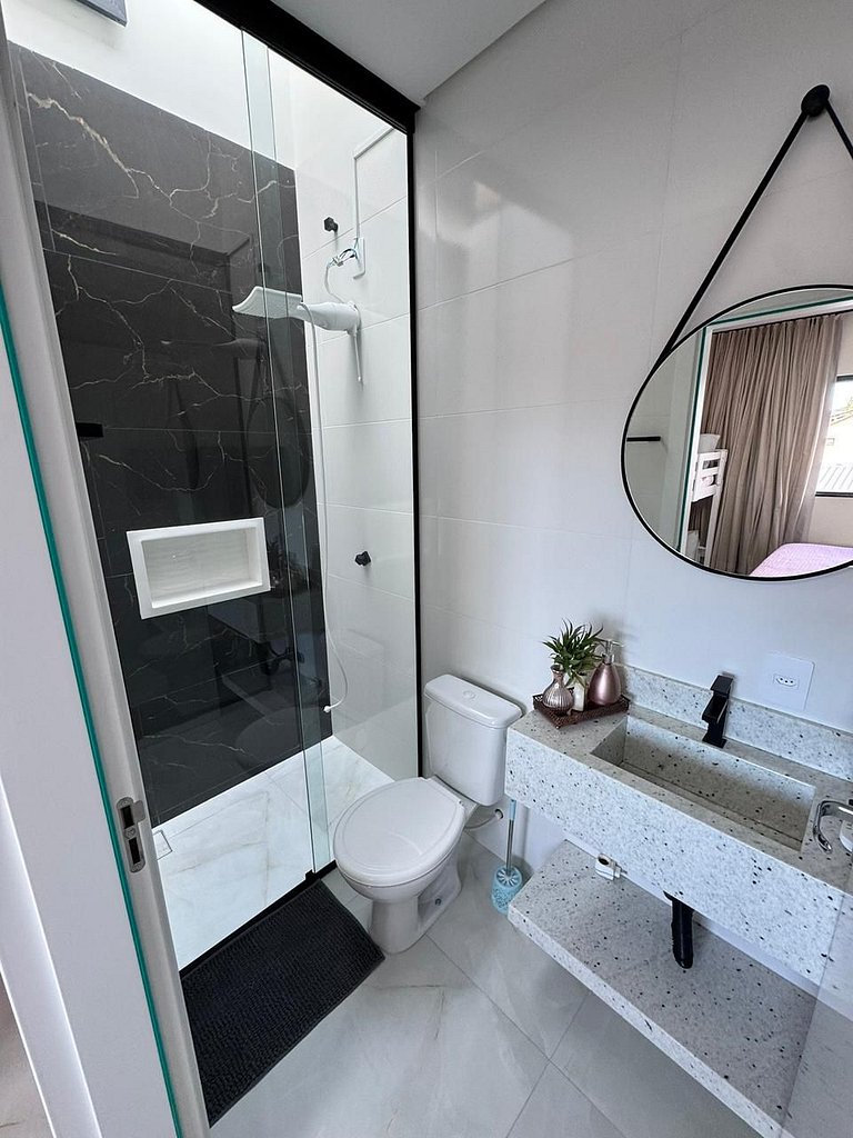 Casa Nova - Moderna | 700m praia | 8 min parque