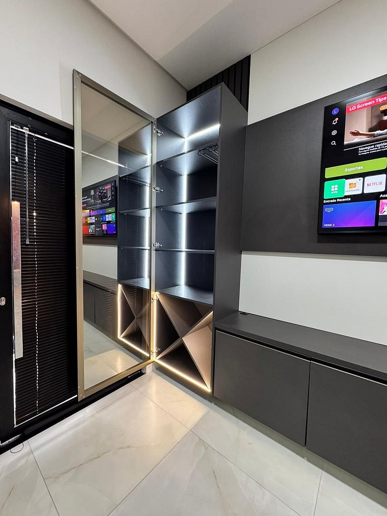 Casa Nova - Moderna | 700m praia | 8 min parque