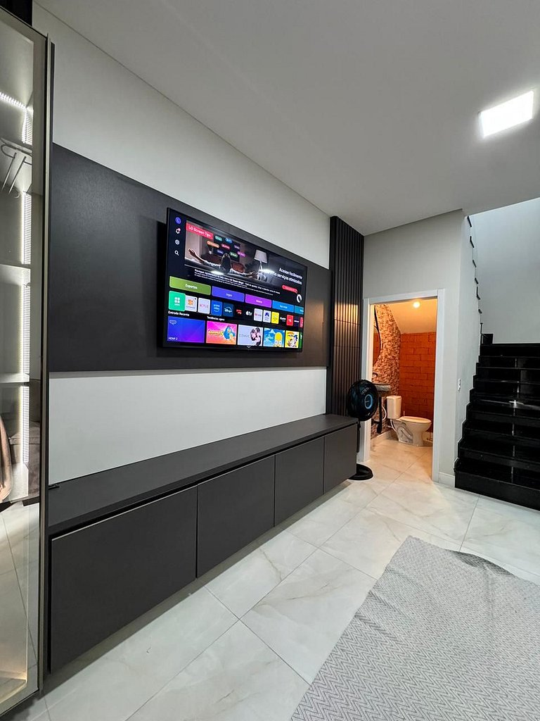 Casa Nova - Moderna | 700m praia | 8 min parque