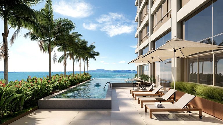 Cobertura Frente Mar Próximo ao Beto Carrero 2901