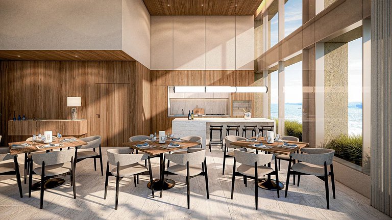 Cobertura Frente Mar Próximo ao Beto Carrero 2901