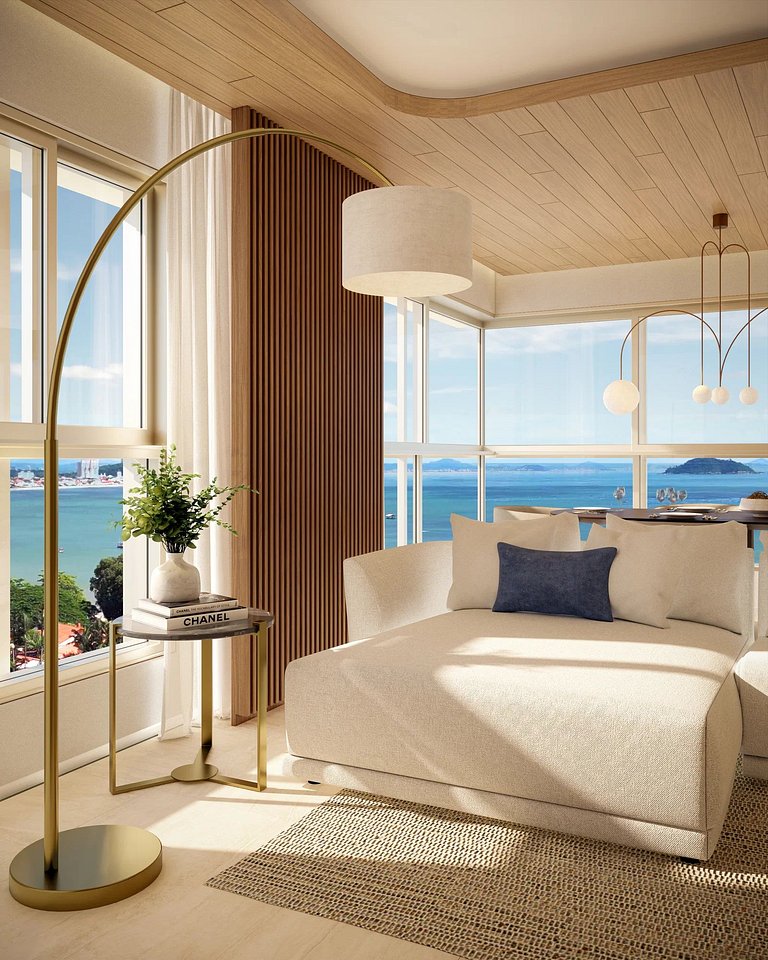 Cobertura Frente Mar Próximo ao Beto Carrero 2901