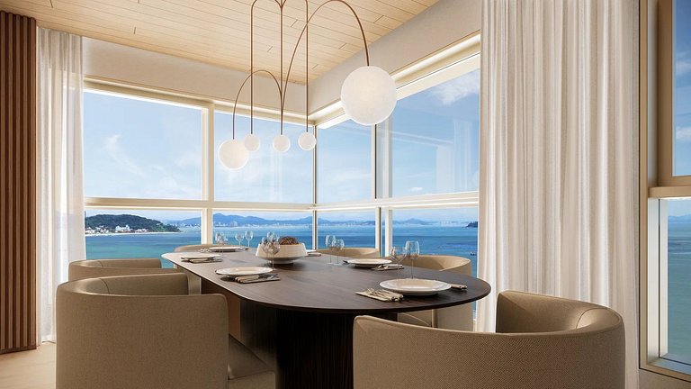 Cobertura Frente Mar Próximo ao Beto Carrero 2901