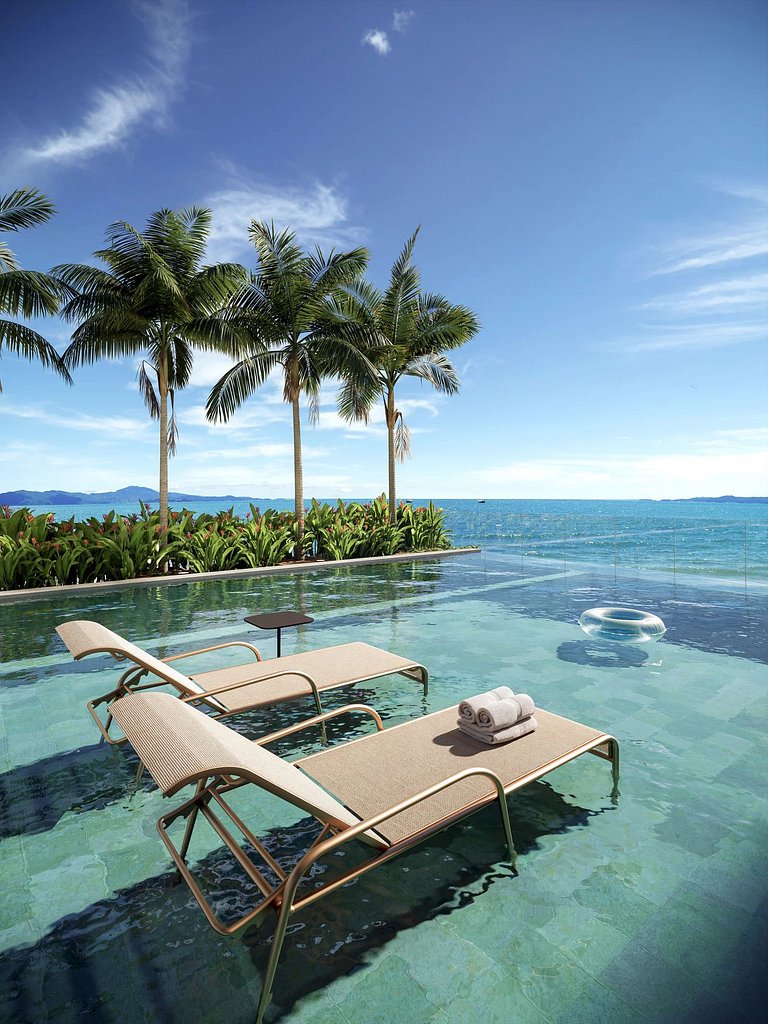 Cobertura Frente Mar Próximo ao Beto Carrero 2901