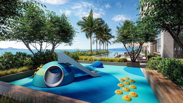 Cobertura Frente Mar Próximo ao Beto Carrero 2901