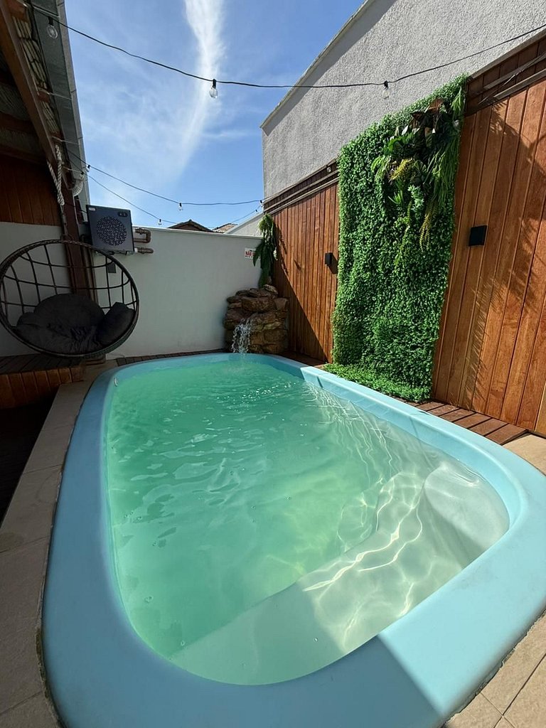 Piscina AQUECIDA próx. a Praia e ao Beto